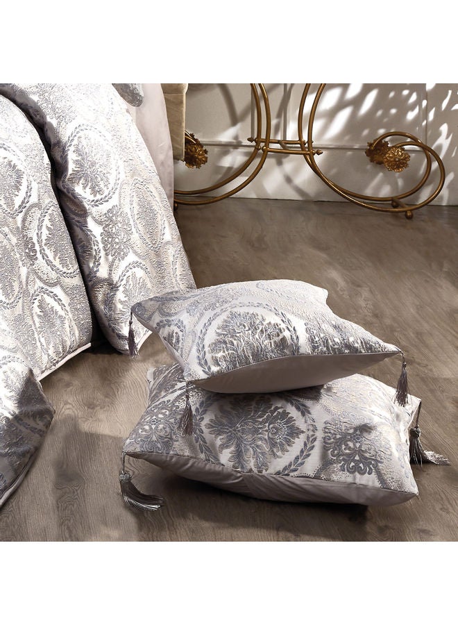 ريغال إن هاوس طقم لحاف من 8 قطع، مقاس كوين cotton رمادي 190 x 240سم - Image 4