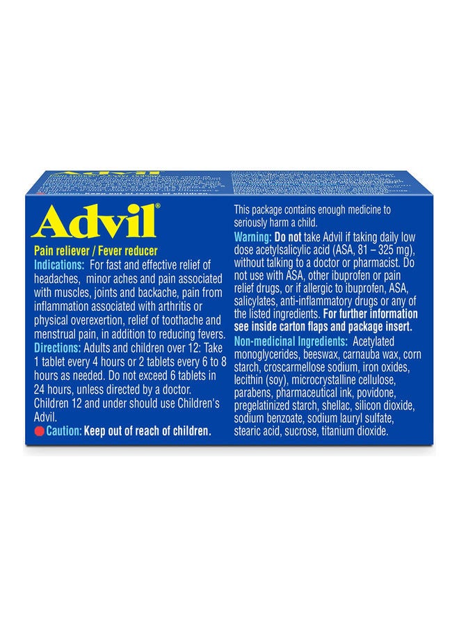 Advil - 24-Count Ibuprofen Tablets - Image 1