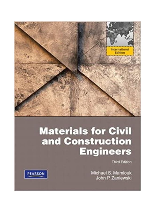 Materials For Civil And Construction Engineers Hardcover English by Michael S. Mamlouk - 2010 