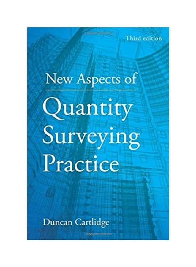 New Aspects Of Quantity Surveying Practice Hardcover English by Duncan Cartlidge - 2011 