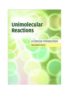 Unimolecular Reactions paperback english - 25 Sept. 2003 
