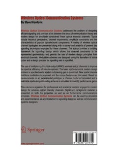 Wireless Optical Communication Systems hardcover english - 2004  - Image 2