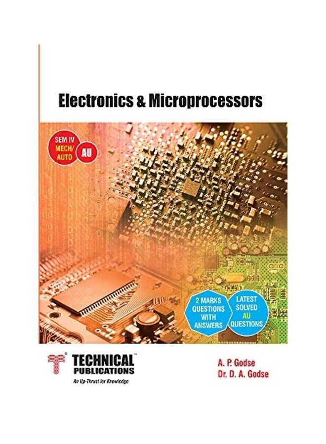 Electronics  Microprocessors Paperback English by A.P.Godse - 2017 