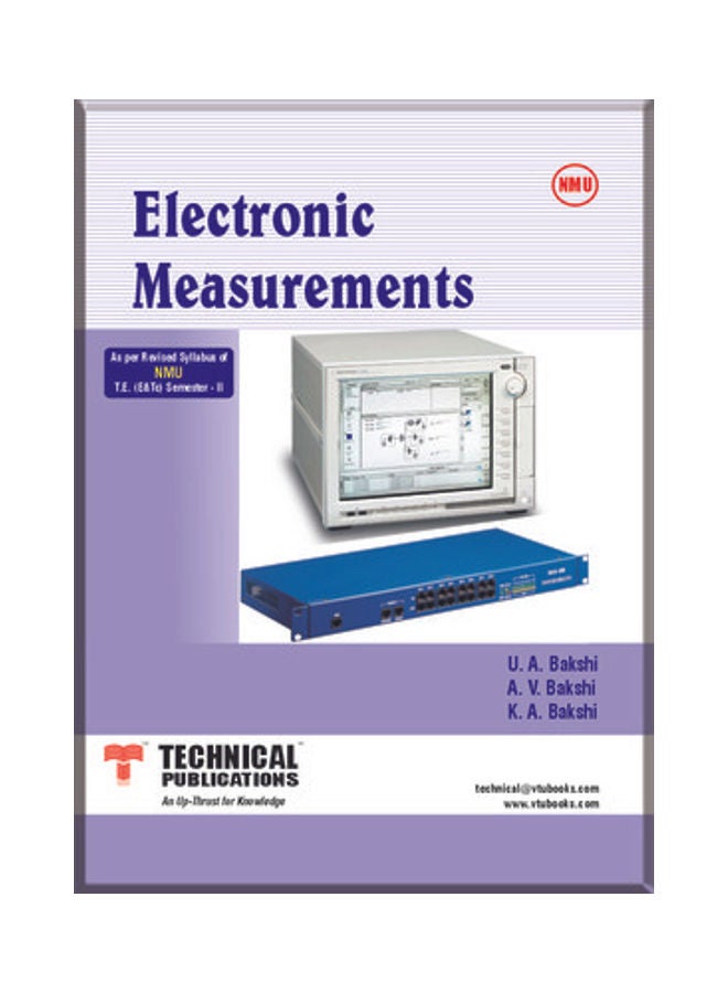 Electronic Measurements Paperback English by U A Bakshi - 2008 