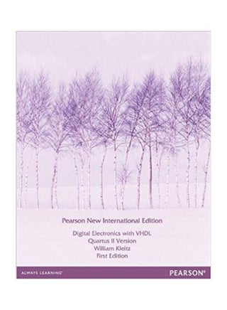 Digital Electronics With Vhdl Quartus II Version Paperback English by William Kleitz - 2013 - v1612173980/N44101784A_1