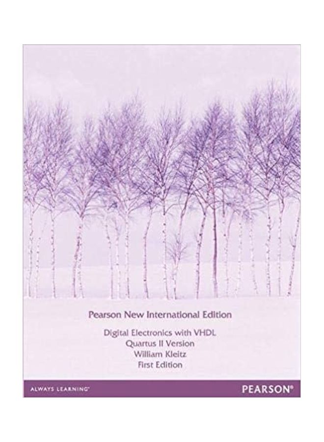 Digital Electronics With Vhdl Quartus II Version Paperback English by William Kleitz - 2013 