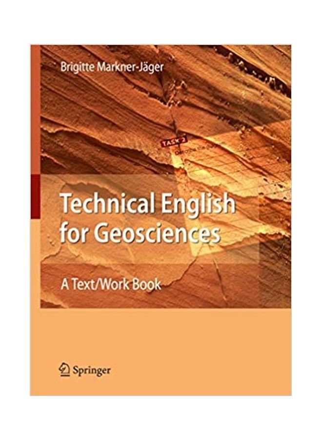 Technical English For Geosciences: A Text/Work Book Paperback English by Brigitte Markner-Jäger - 2008