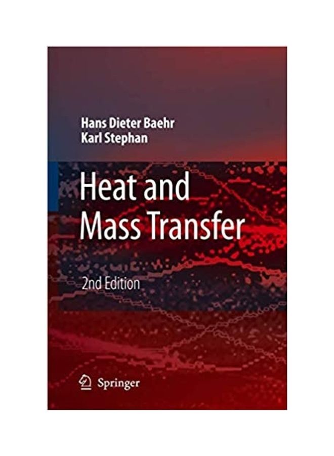 Heat And Mass Transfer Hardcover English by Hans Dieter Baehr - 38825.0 