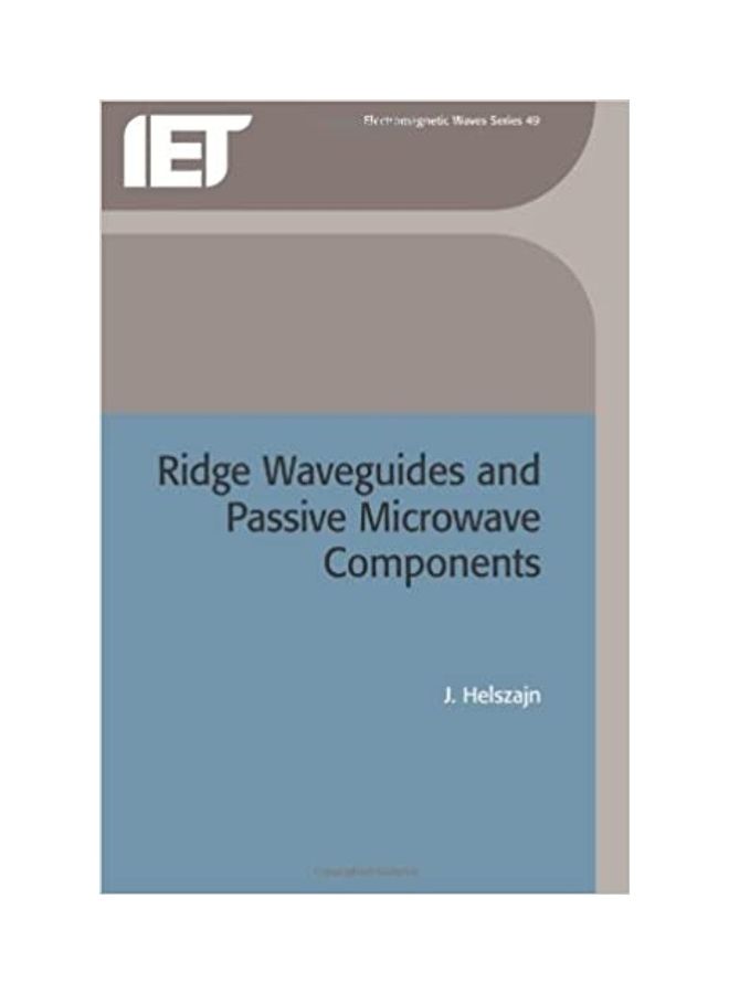 Ridge Waveguides And Passive Microwave Components paperback english - 2000 
