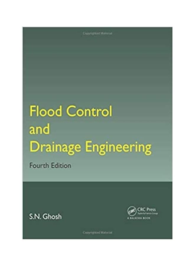 Flood Control And Drainage Engineering Hardcover English by S.N. Ghosh - 14 Feb. 2014