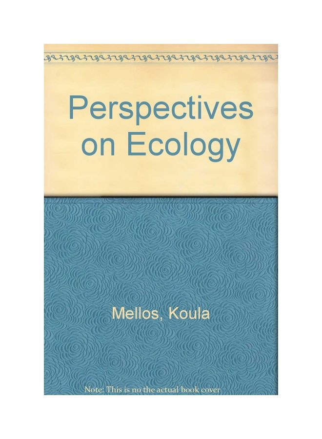 Perspectives On Ecology Hardcover English by Koula Mellos - 1988