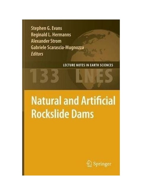 Natural And Artificial Rockslide Dams Hardcover English by Stephen G. Evans - 2011