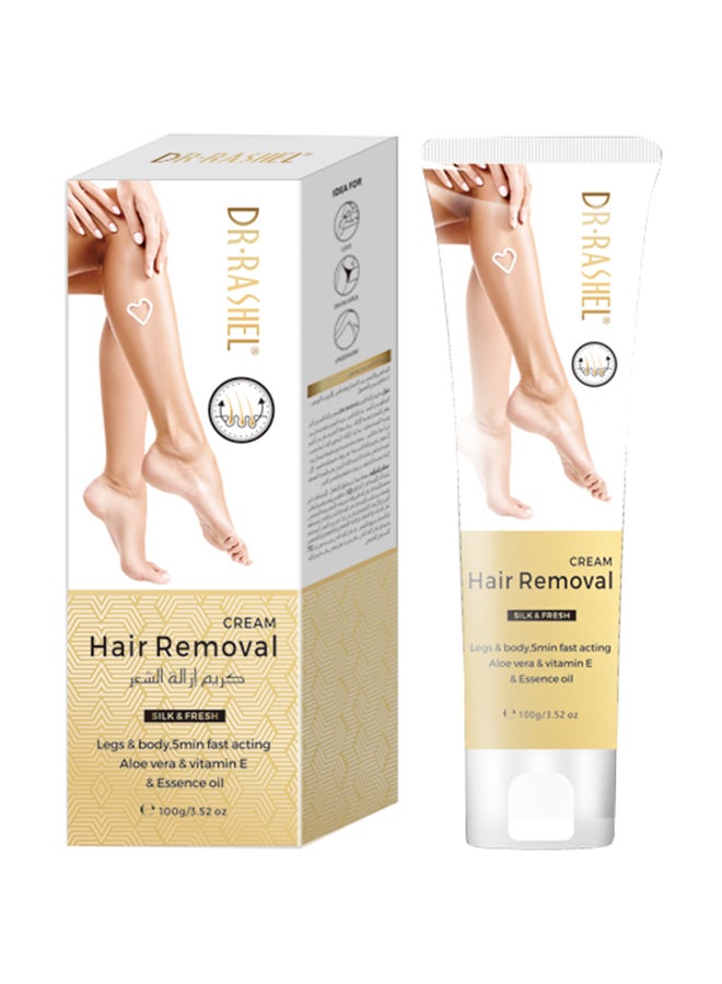 DR. RASHEL Hair Removal Silk & Fresh Cream 100grams 