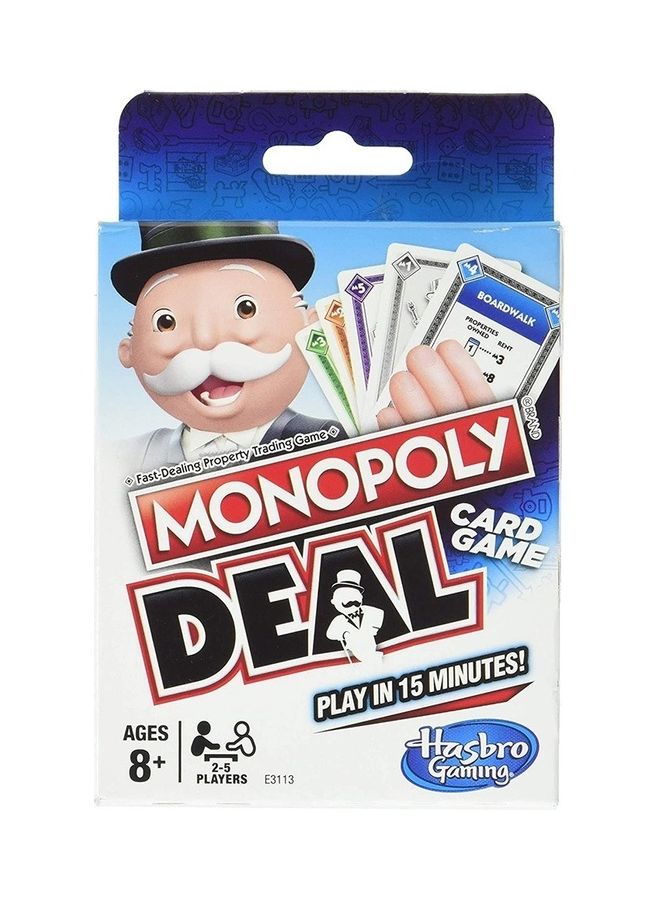 UNO Card Game Monopoly Deal Theme 11.6 x 9 x 1.9cm  - Image 1