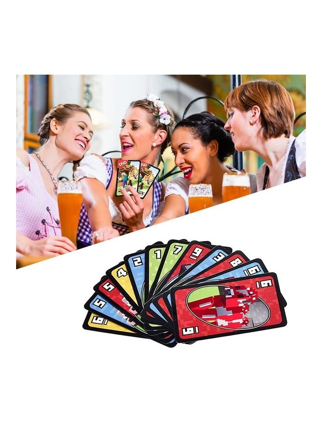UNO Card Game Minecraft Characters Theme 11.6 x 9 x 1.9cm - Image 2