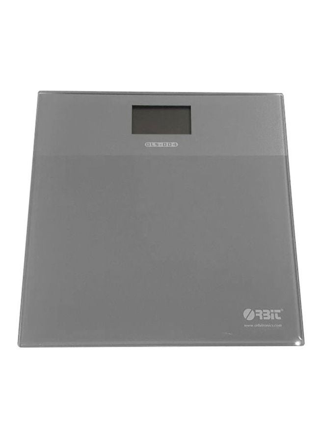 ORBIT Glass Digital Scale Silver/Grey 35.5x34cm - Image 1