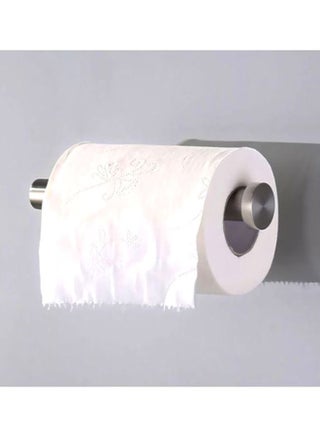 Stainless Steel Toilet Paper Holder silver 15x5cm - view 2