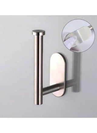 Stainless Steel Toilet Paper Holder silver 15x5cm - view 3