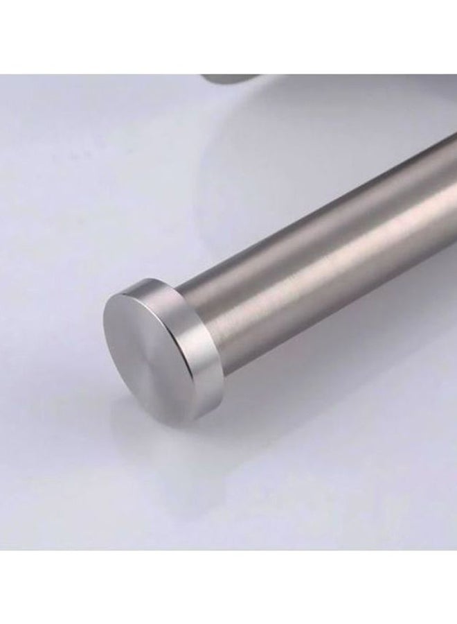 Beauenty - Stainless Steel Toilet Paper Holder silver 15x5cm - Image 1
