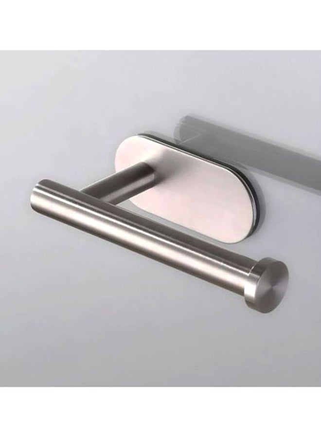 Beauenty - Stainless Steel Toilet Paper Holder silver 15x5cm - Image 1