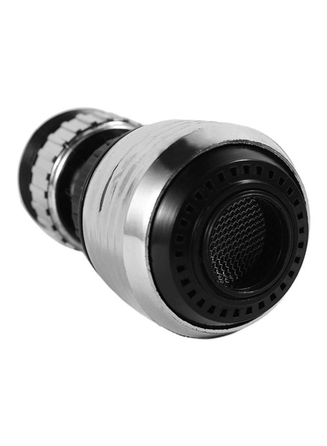 OUTAD Detachable Faucet Nozzle Filter Adapter Tap Black/Silver 60x35x35cm - Image 3