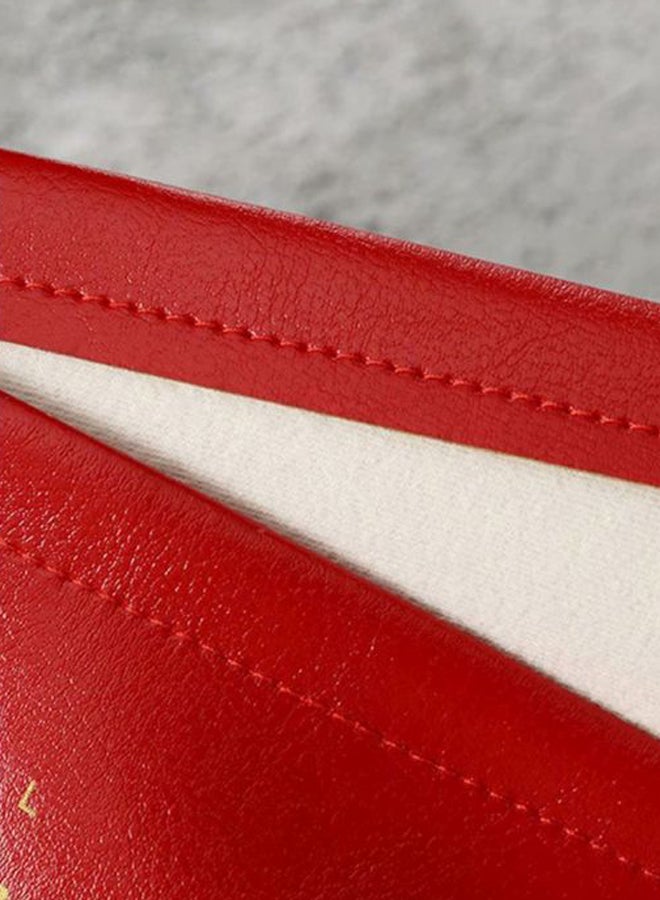 Falpro Leather Tissue Storage Box Red 20x12x11cm - Image 2