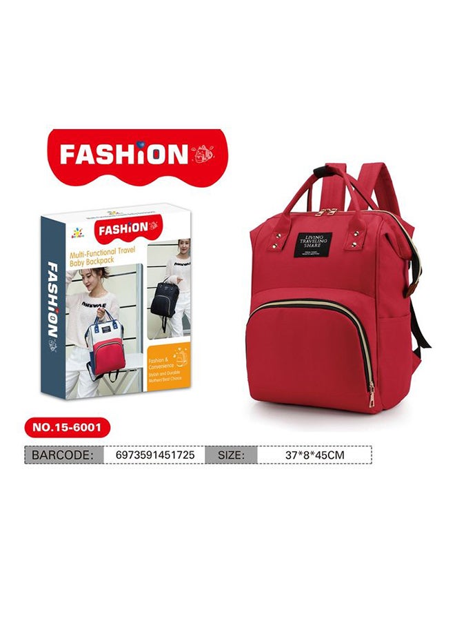 Baby love - Mami Diaper Bag Red 33-15-6001 - Image 1