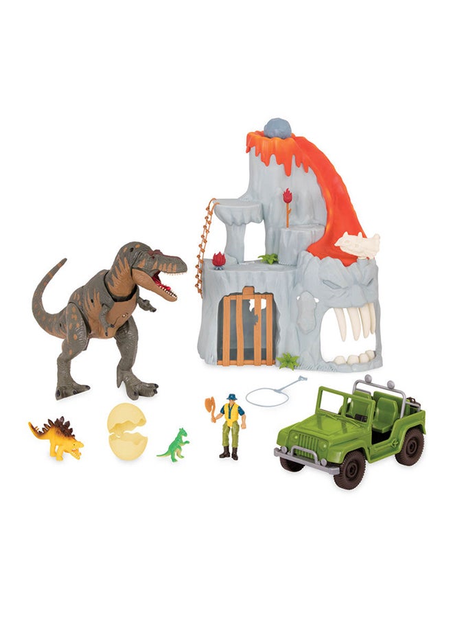 Terra Electronic T-Rex Playset 58.42x19.3x35.56cm - Image 1