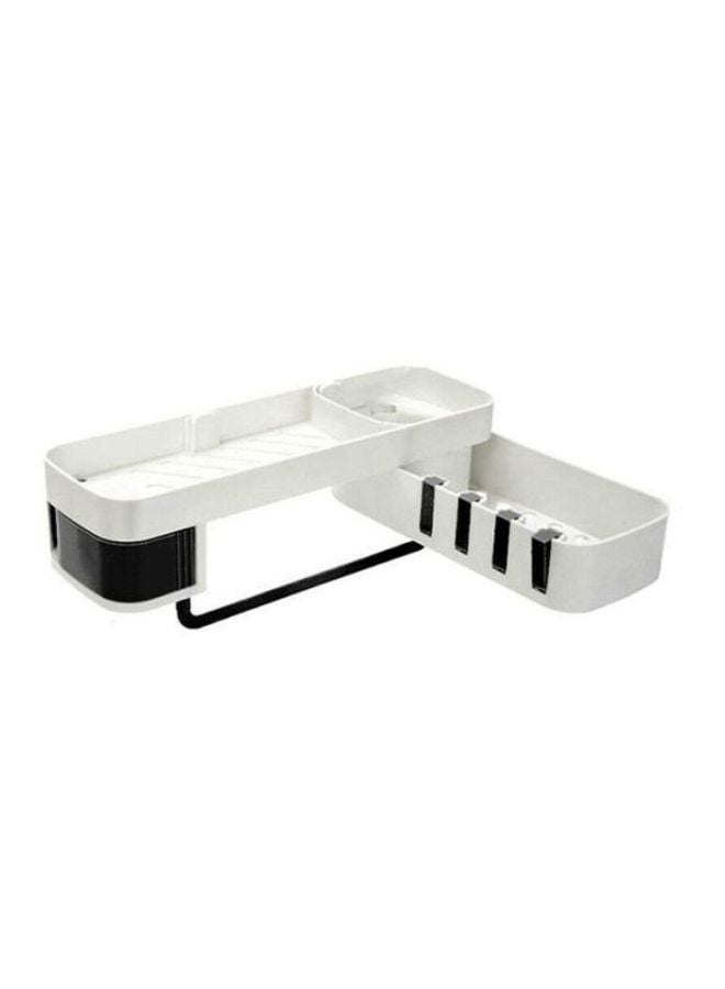 Beauenty Plastic Bathroom Shelf 34x8x11cm - Image 1
