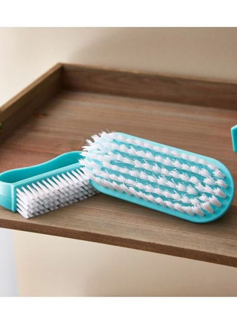 4-Piece Alina Multiutility Brush Set Blue/White