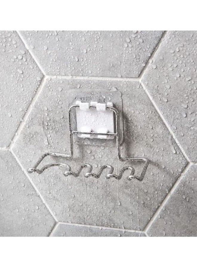 Beauenty Wall Mounted Toothbrush Holder Silver 11.8x5.3cm - Image 4