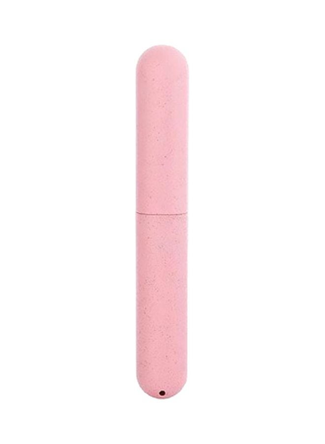 Beauenty Portable ToothBrush Holder Pink 20.5x3cm - Image 1