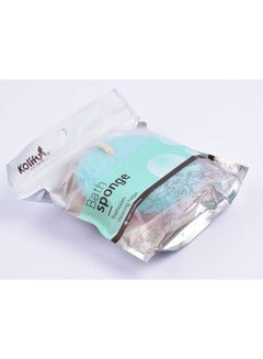 Home Concept Foam Shower Sponge Blue/Red/Beige 20x5x18cm  - Image 2