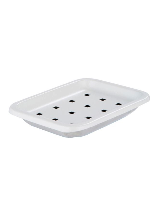 Home Box 3-Piece Rims Bath Accessories Set White/Silver  - Image 5