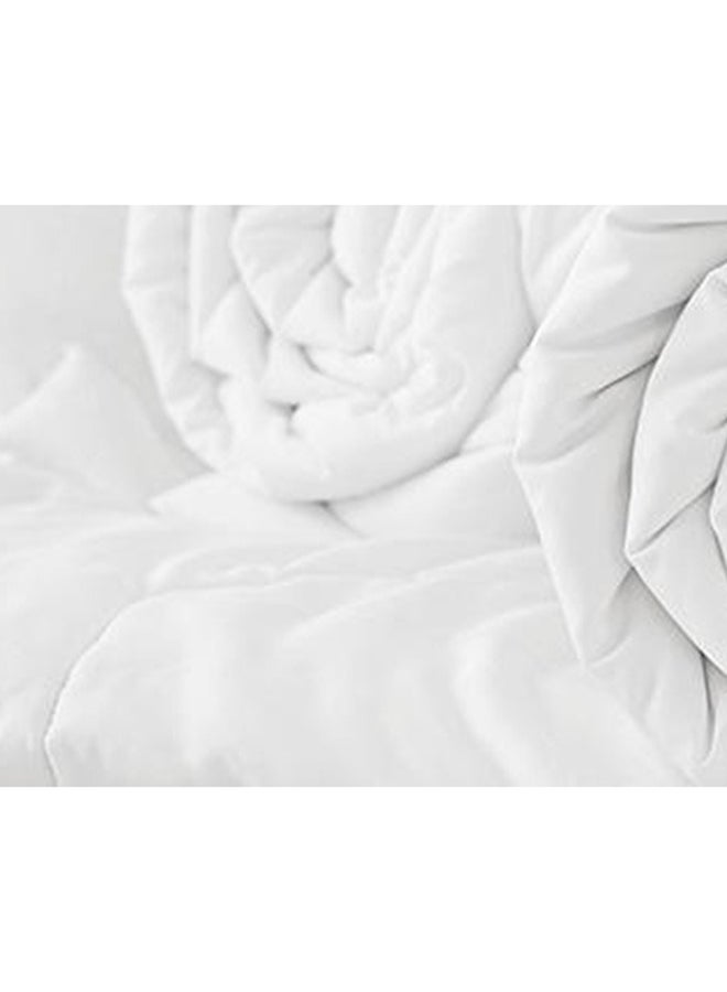 Mattress Pad Polyester White 120 x 200cm  - Image 2