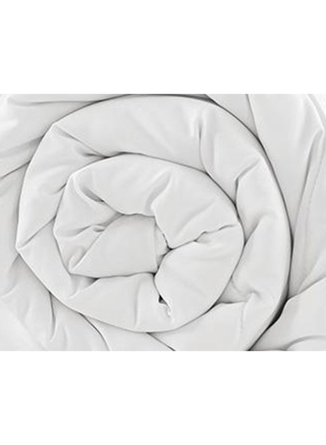Mattress Pad Polyester White 200 x 200cm  - Image 3