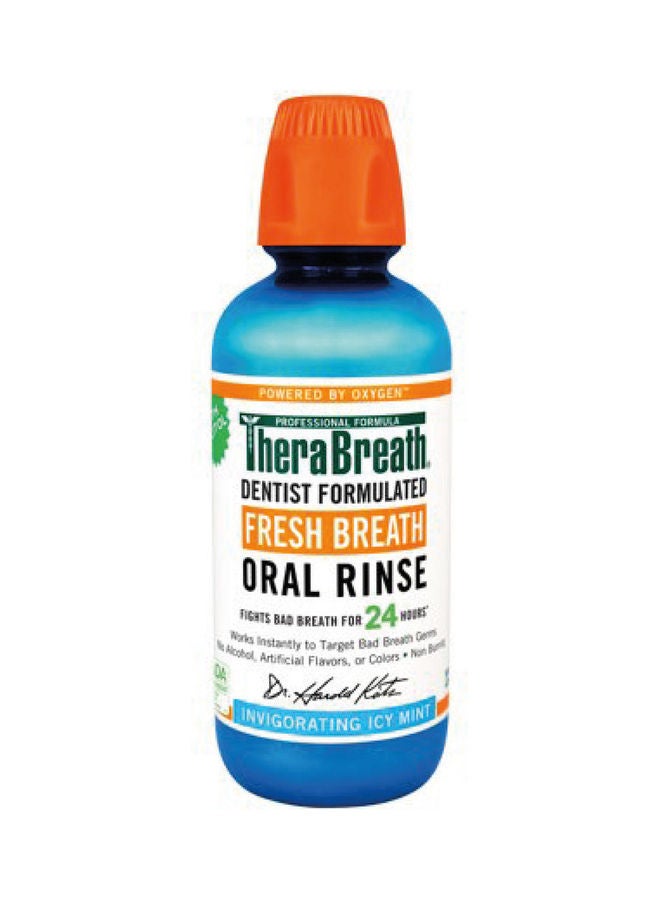 Fresh Breath Oral Rinse Icy Mint multicolour 437ml - v1612185811/N44105310A_1