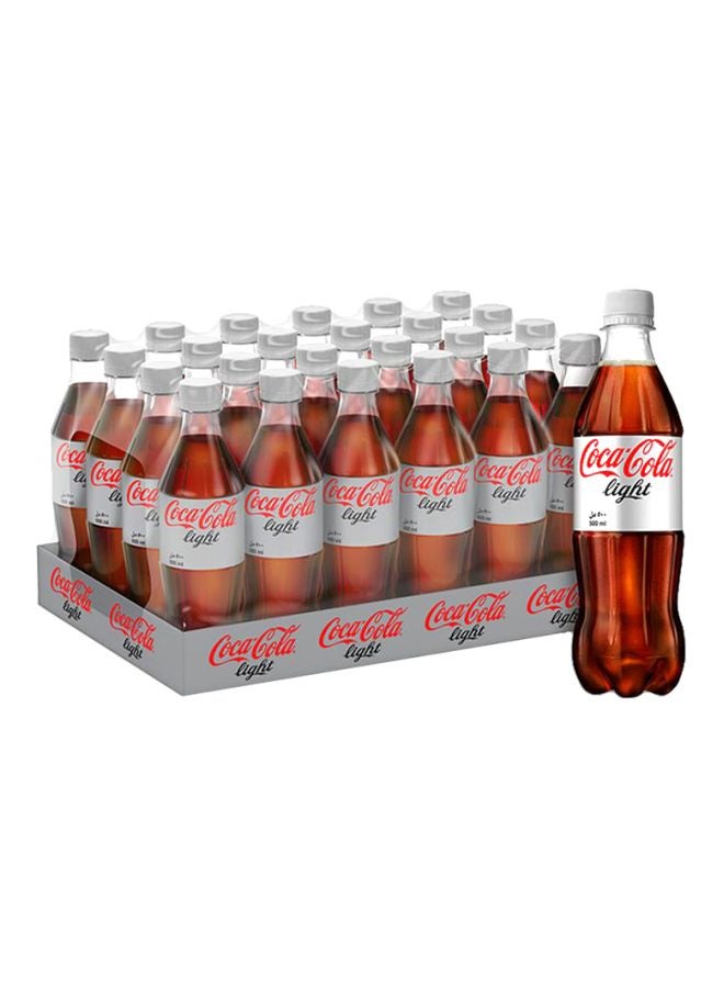 Coca-Cola Light Soft Drink Bottles Pet 500ml Pack of 24