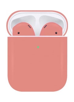 Generic Protective Silicone Case For Apple AirPods 1/2 peach 