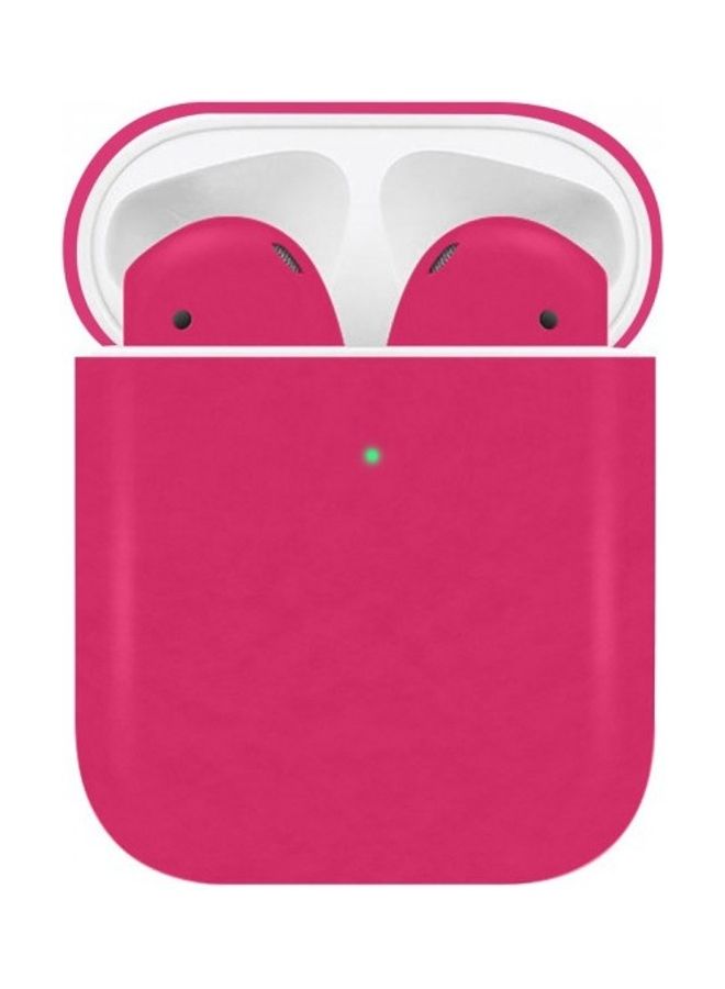 Protective Silicone Case For Apple AirPods 1/2 hot pink 