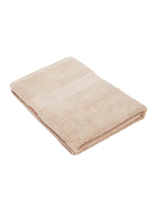 Home Box Essential Carded Bath Sheet Beige 150x90cm  - Image 1