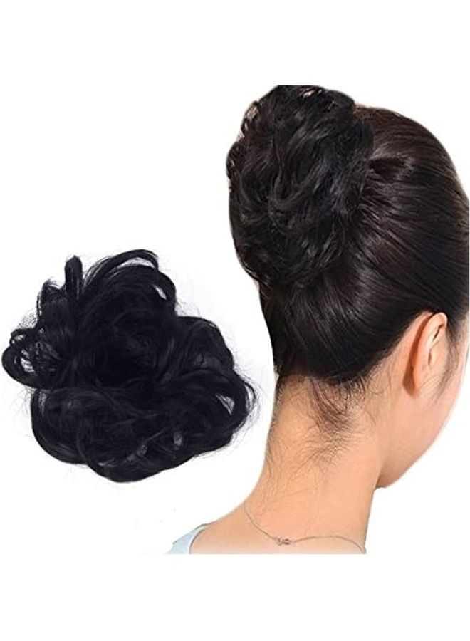 فوكوسسيكسي - شعر مستعار مموج أسود 14بوصة - Image 1