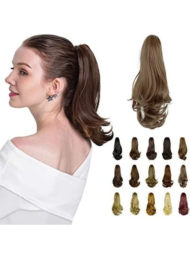 Ponytail Hair Extension Brown 15inch - v1612204546/N44110392A_1