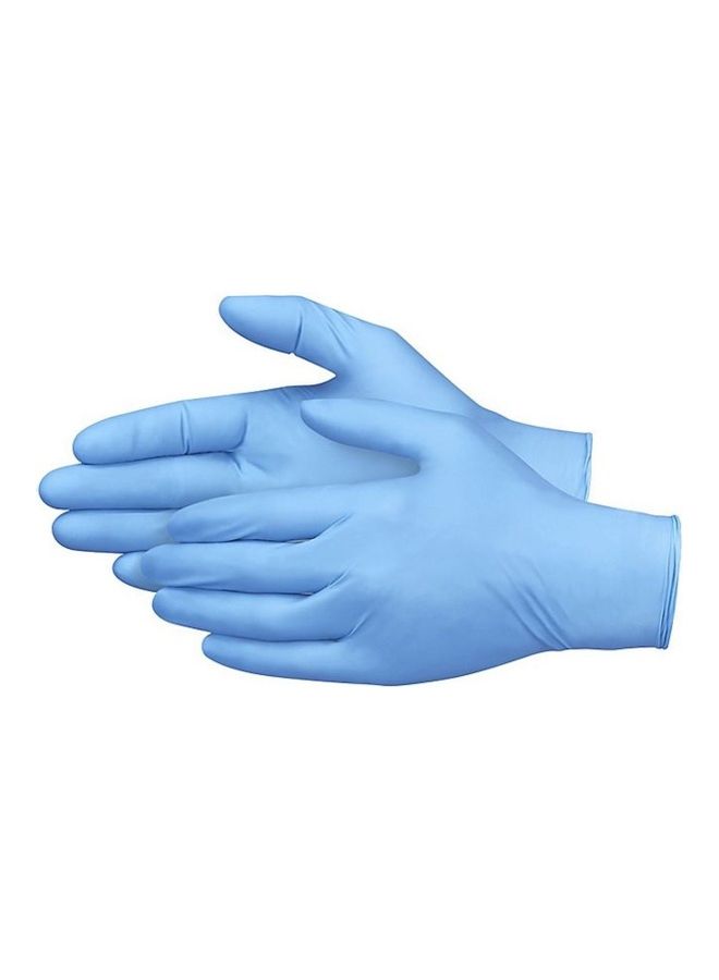50-Piece Disposable Hand Protection Large Nitrile Gloves - Image 1