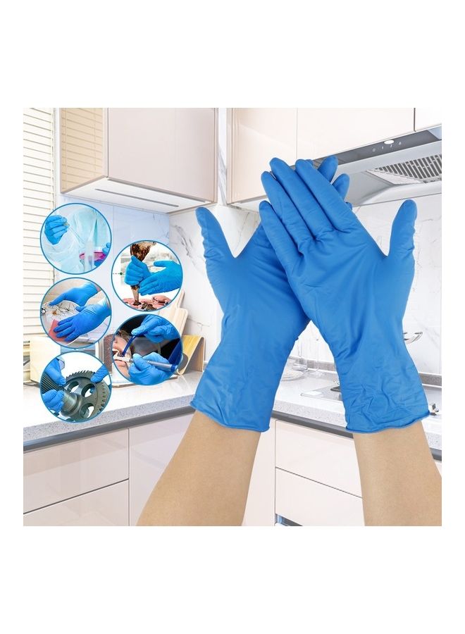 50-Piece Disposable Hand Protection Large Nitrile Gloves - Image 3