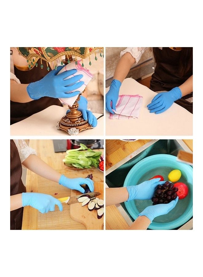 50-Piece Disposable Hand Protection Large Nitrile Gloves - Image 4