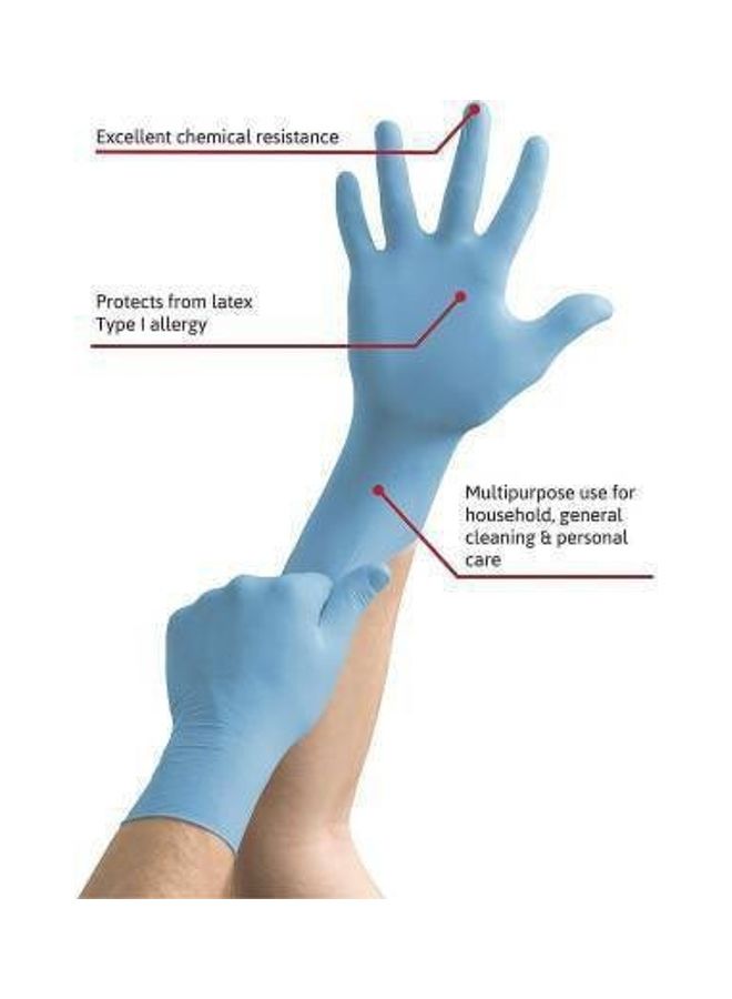 Pack of 10 - Nitrile Surgical Gloves - Image 3