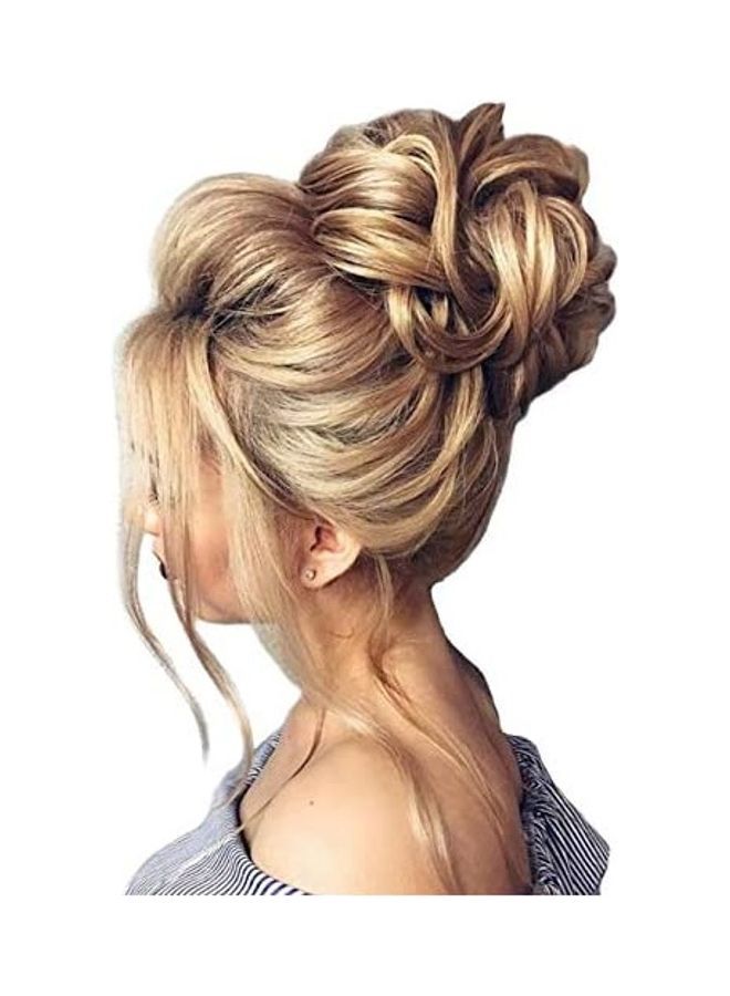 فوت وصلة شعر مستعار سكرانشي بني 8بوصة