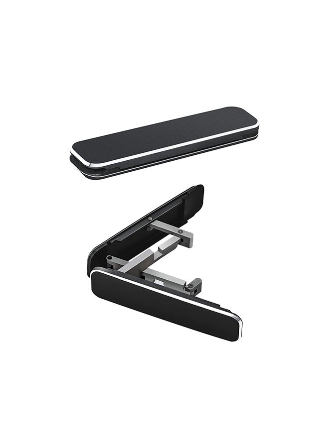IKBEN - Multi-Angle Aluminum Cell Phone Kickstand Black - Image 1