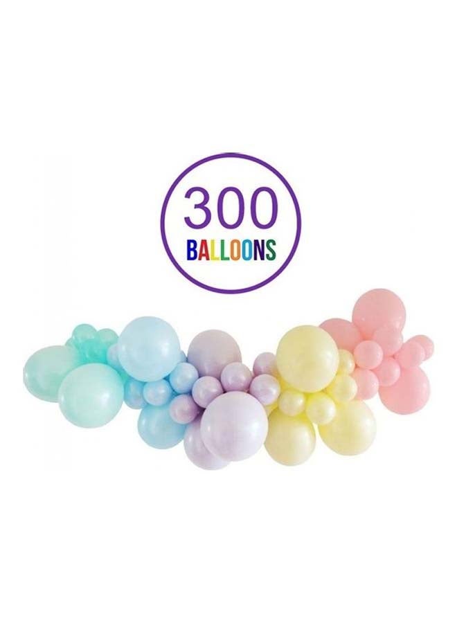 مجموعة بالونات مكونة من 300 قطعة